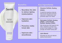 SENTÉ® Dermal Repair Body Cream